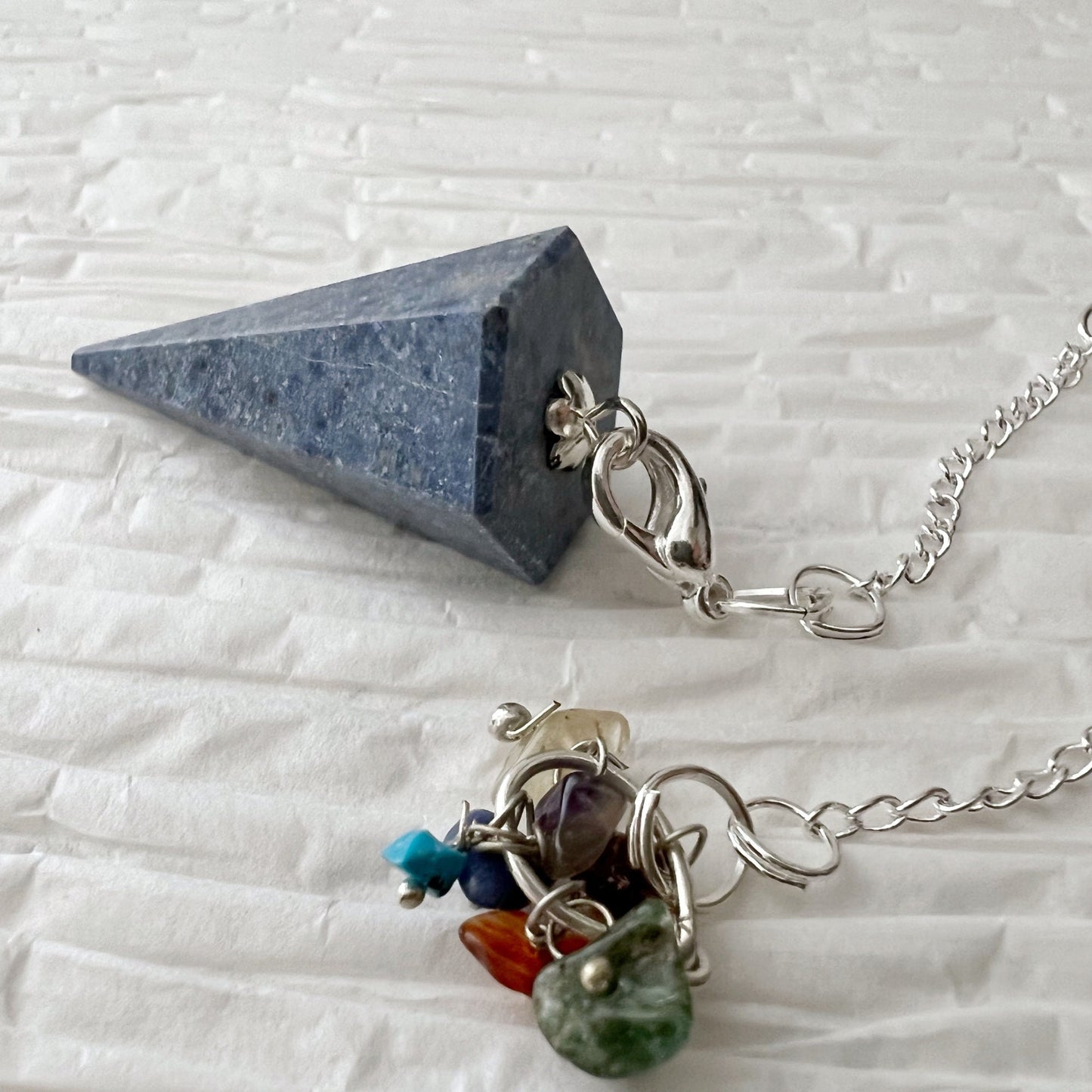 Dumortierite Hexagonal Pendulum