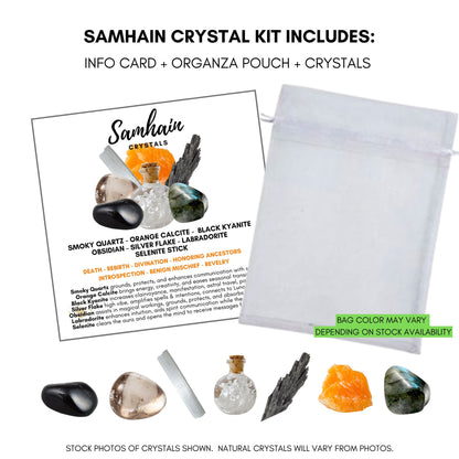 Samhain Crystal Kit