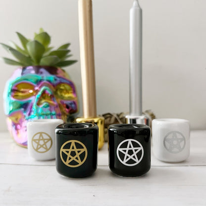 Pentacle Chime Ceramic Holders