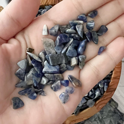 Sodalite Crystal Chips