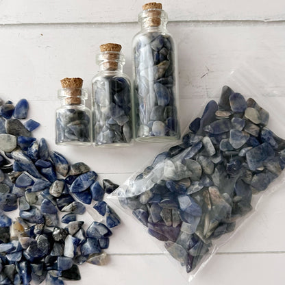 Sodalite Crystal Chips