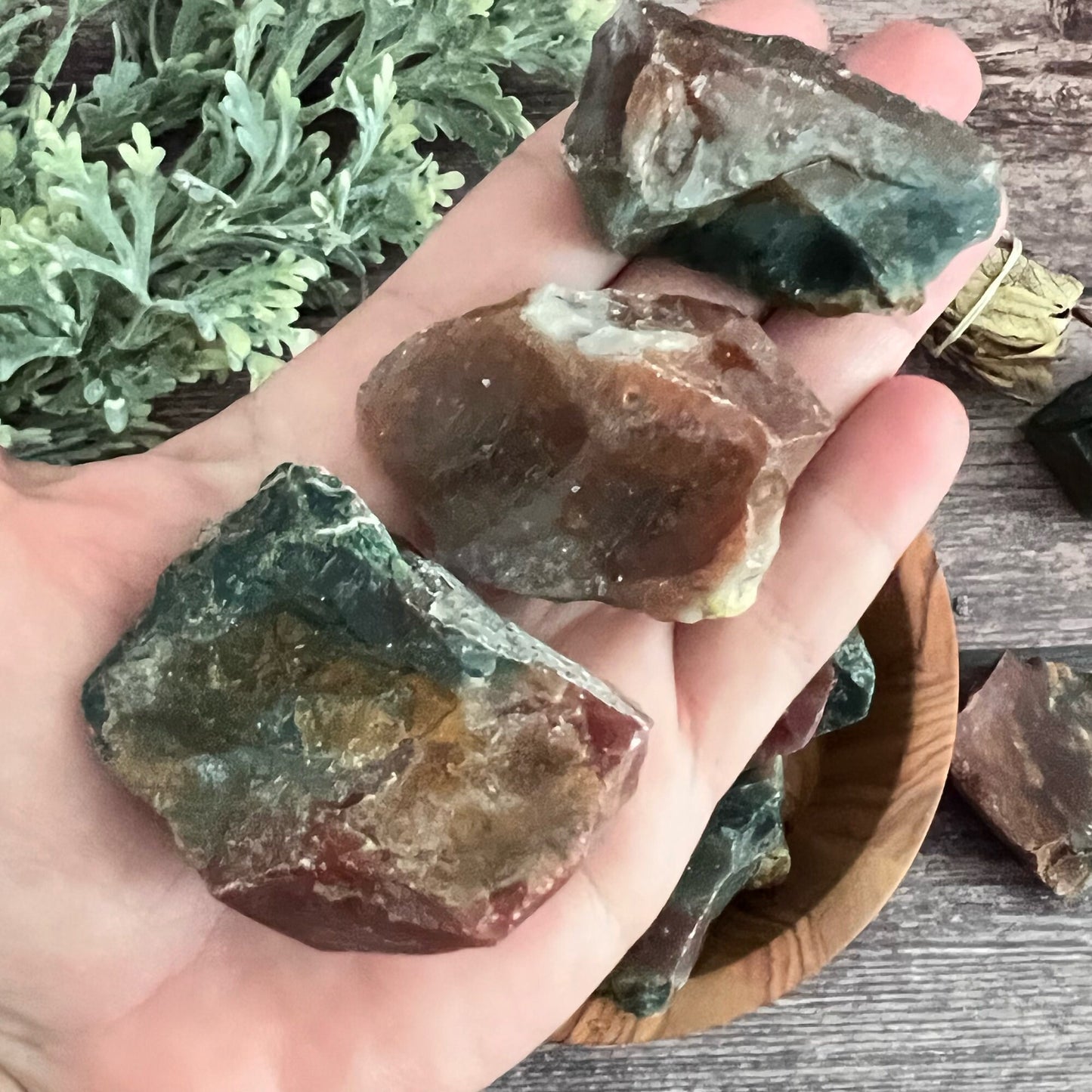 Raw Fancy Jasper Stones