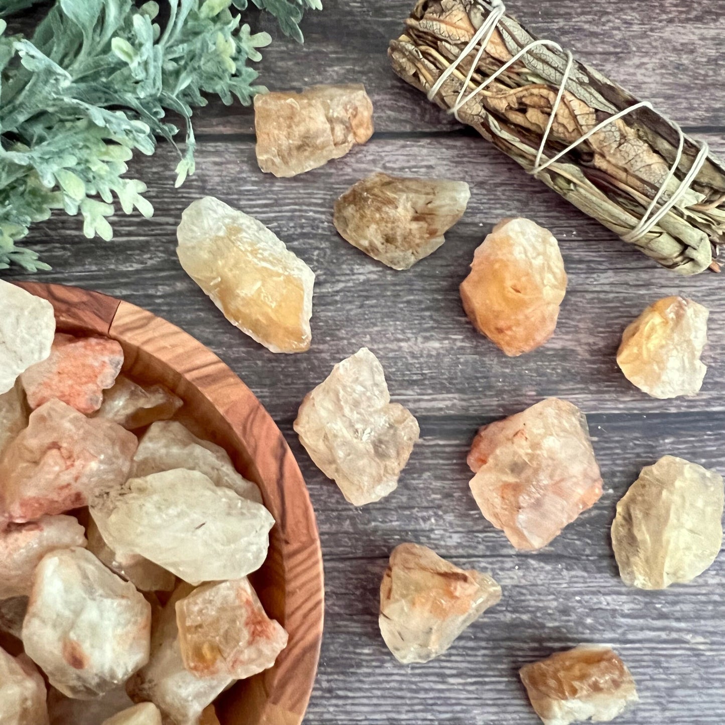 Raw Citrine Stones