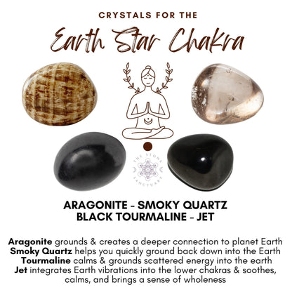 Earth Star Chakra Crystal Kit