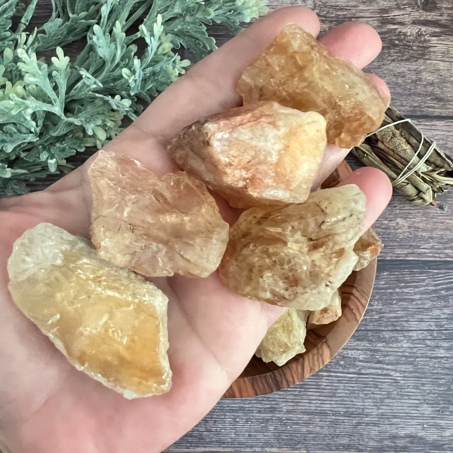 Raw Citrine Stones