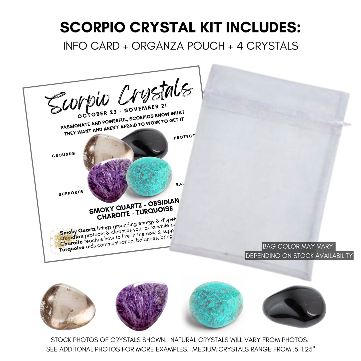 Scorpio Crystal Kit