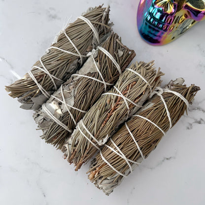 Organic White Sage & Pine Smudge Stick