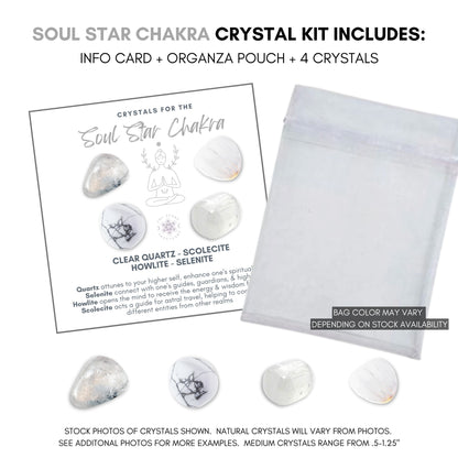 Soul Star Chakra Crystal Kit