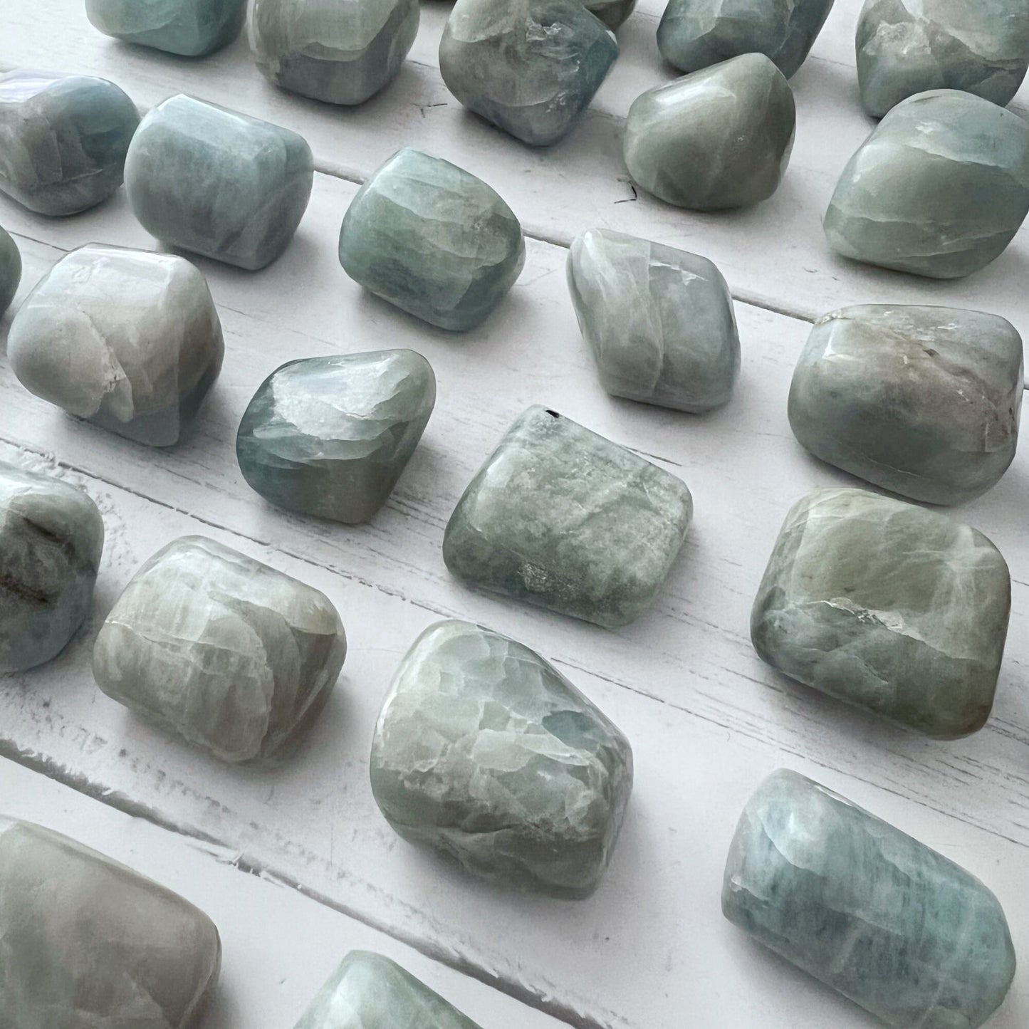 Aquamarine Tumbled Stones