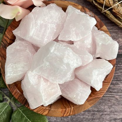 Raw Pink Calcite Stones