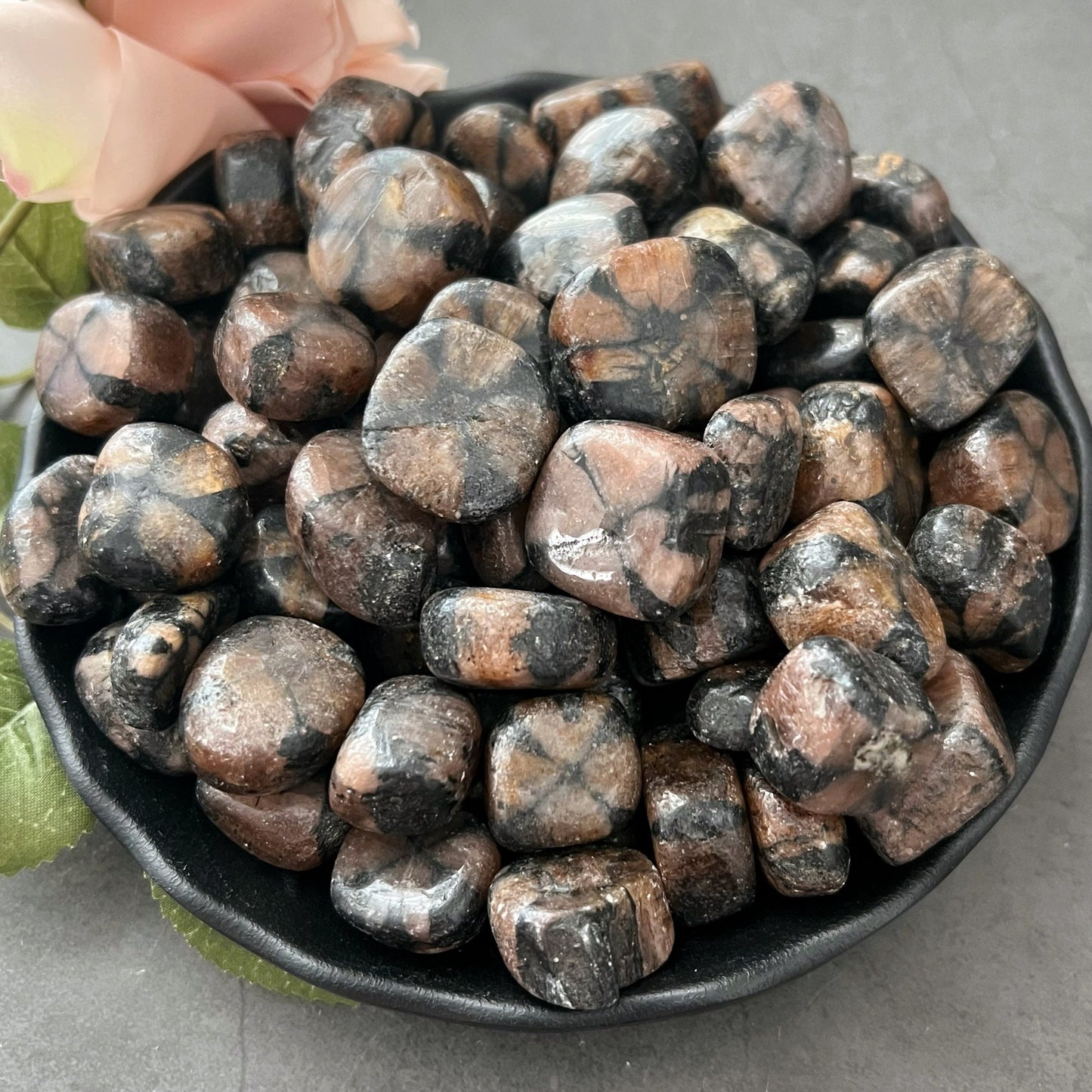 Chiastolite Tumbled Stones