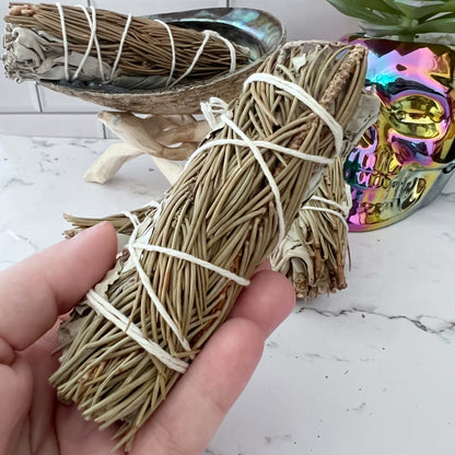 Organic White Sage & Pine Smudge Stick