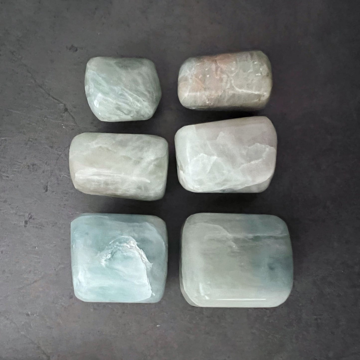 Aquamarine Tumbled Stones