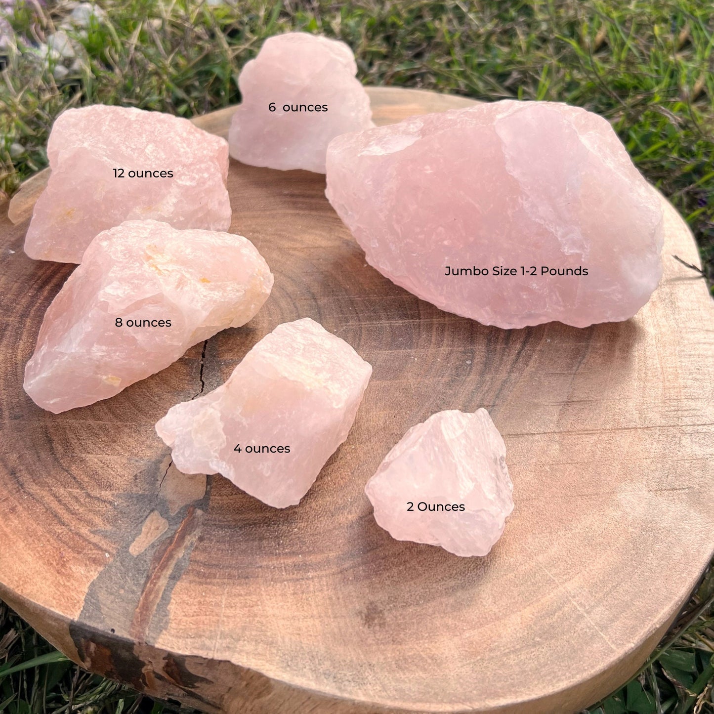 Large Raw Rose Quartz Stones