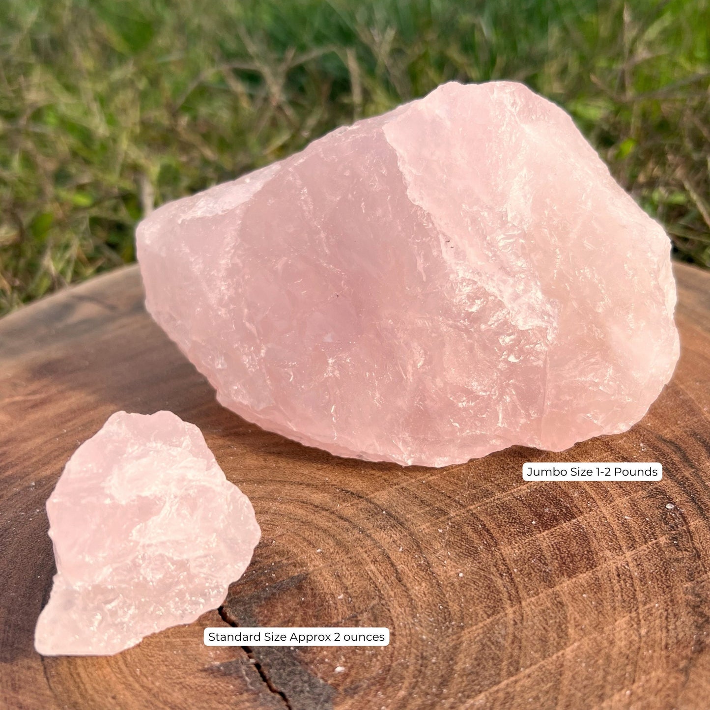 Large Raw Rose Quartz Stones