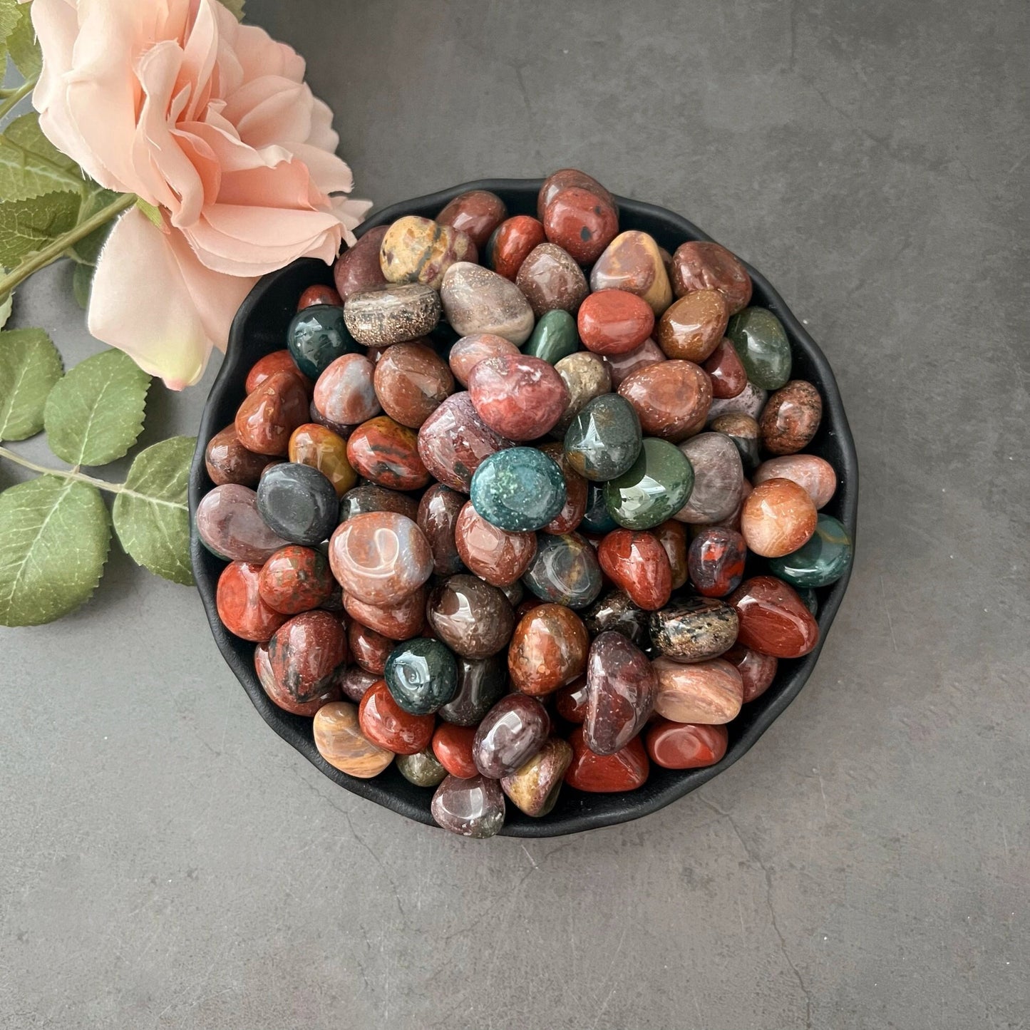 Fancy Jasper Tumbled Stones