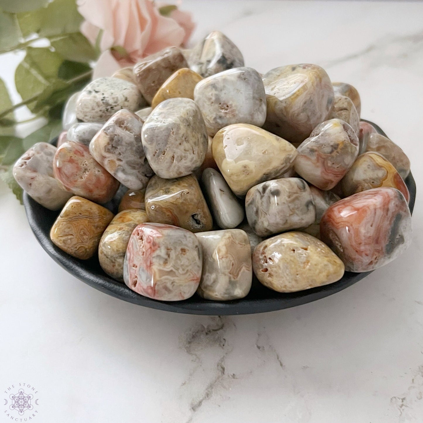 Crazy Lace Agate Tumbled Stones