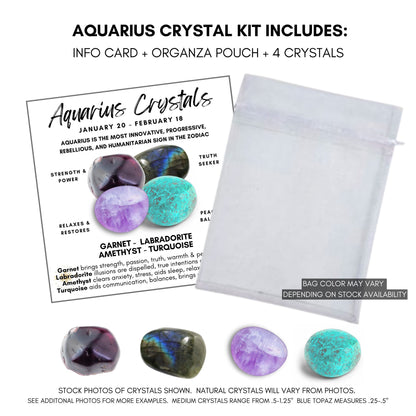 Aquarius Crystal Kit