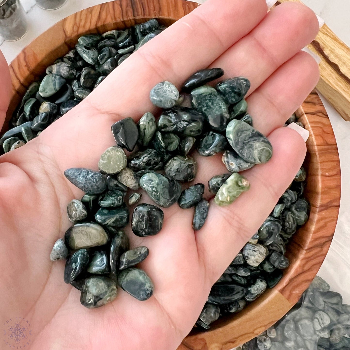 Kambaba Jasper Crystal Chips