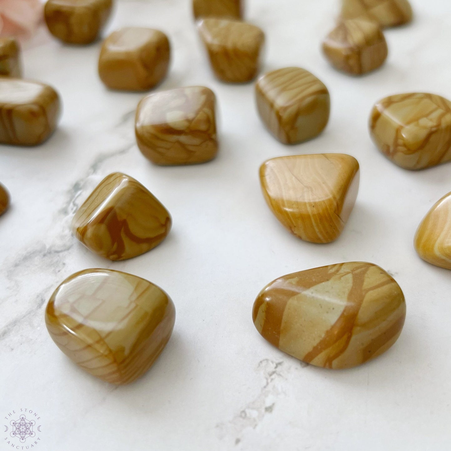 Brown Walnut Jasper Tumbled Stones