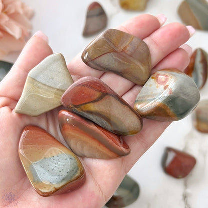 Polychrome Jasper Tumbled Stones