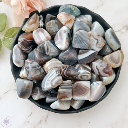 Botswana Agate Tumbled Stones