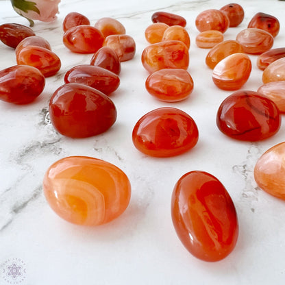 Carnelian Tumbled Stones