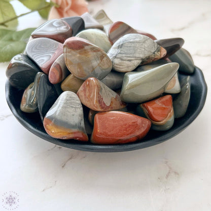 Polychrome Jasper Tumbled Stones