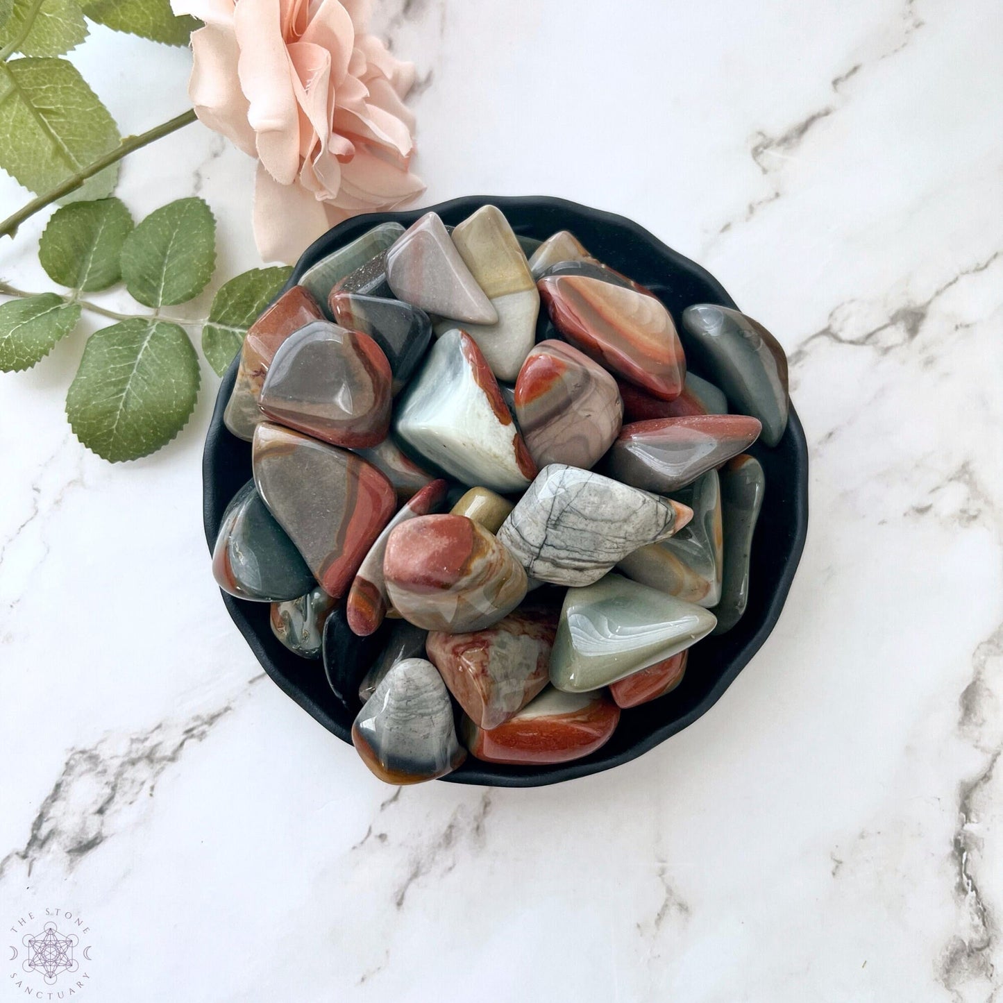 Polychrome Jasper Tumbled Stones