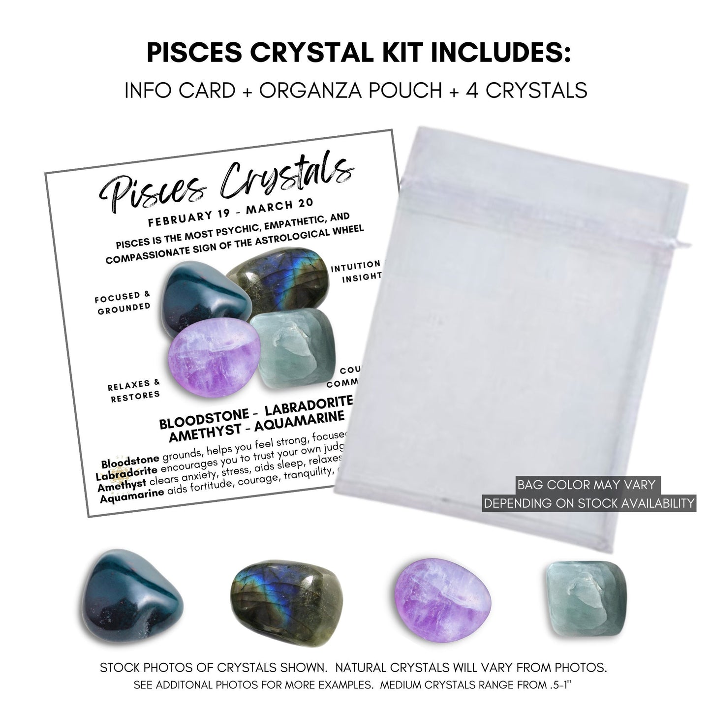 Pisces Crystal Kit