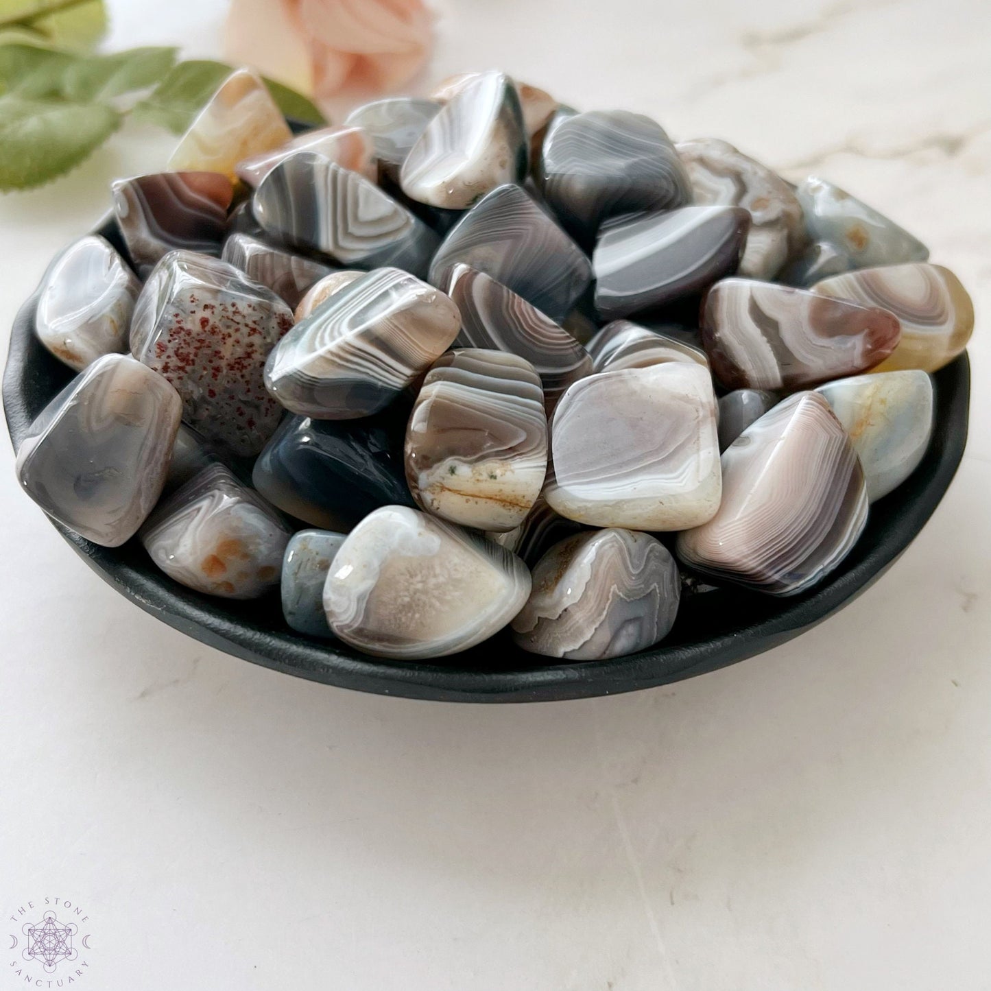 Botswana Agate Tumbled Stones