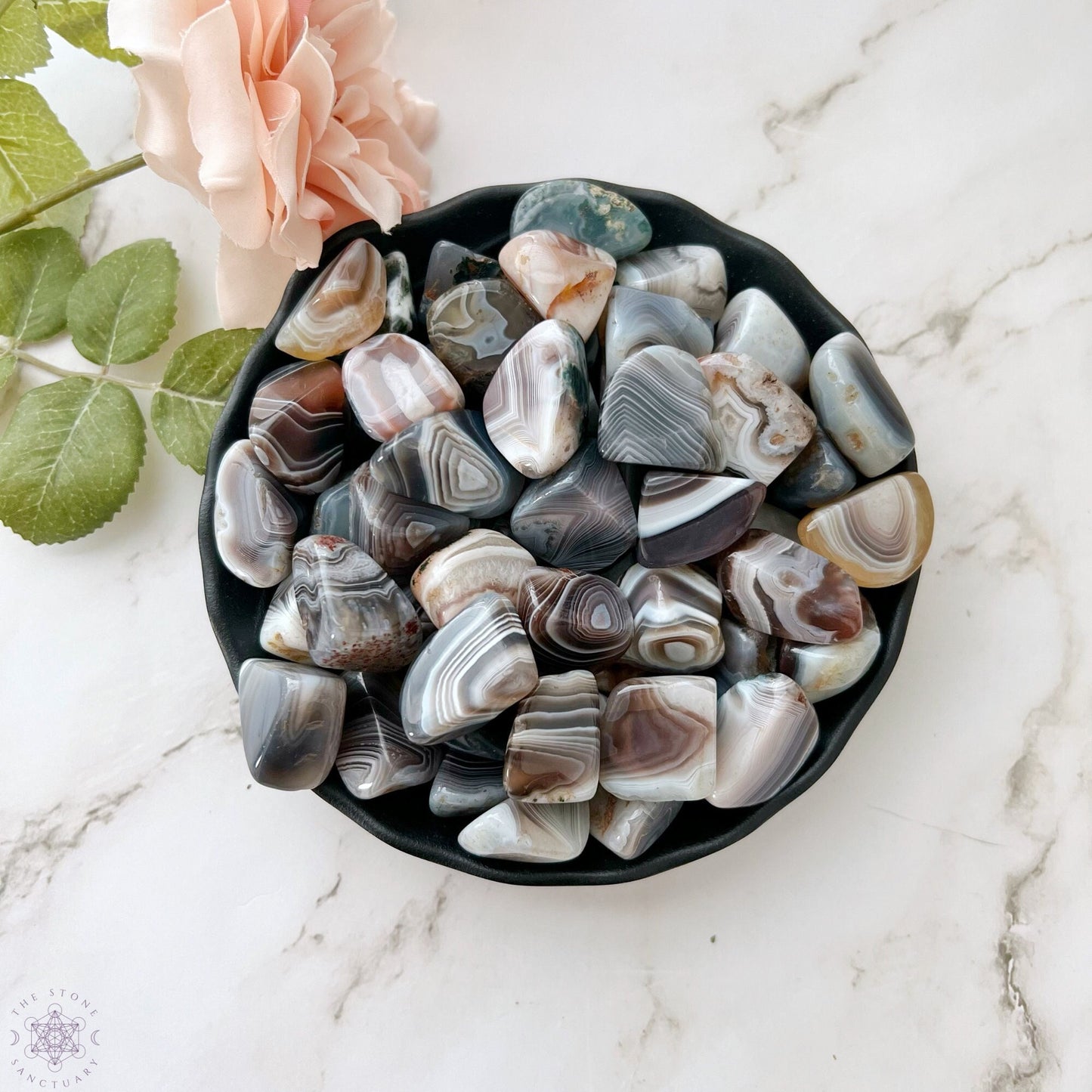 Botswana Agate Tumbled Stones