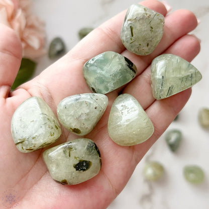 Prehnite Tumbled Stones