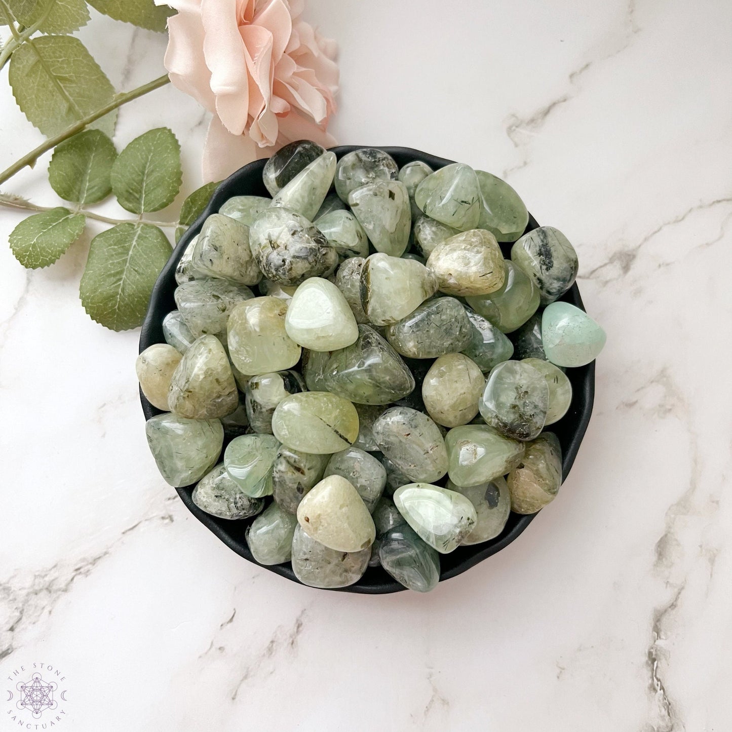 Prehnite Tumbled Stones