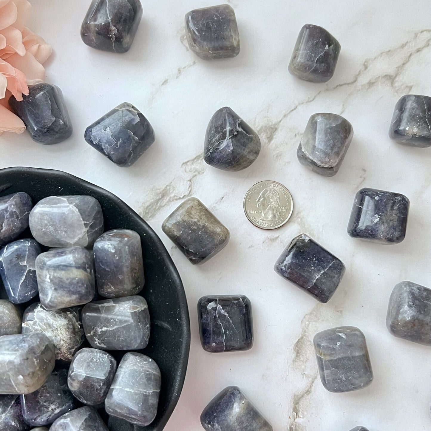 Iolite Tumbled Stones