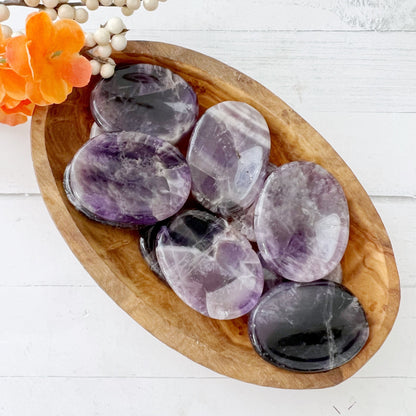 Amethyst Worry Stone