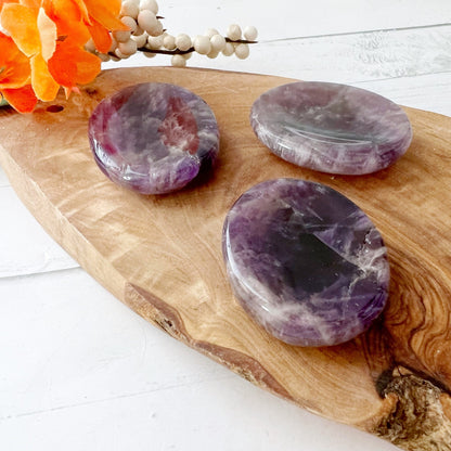 Amethyst Worry Stone