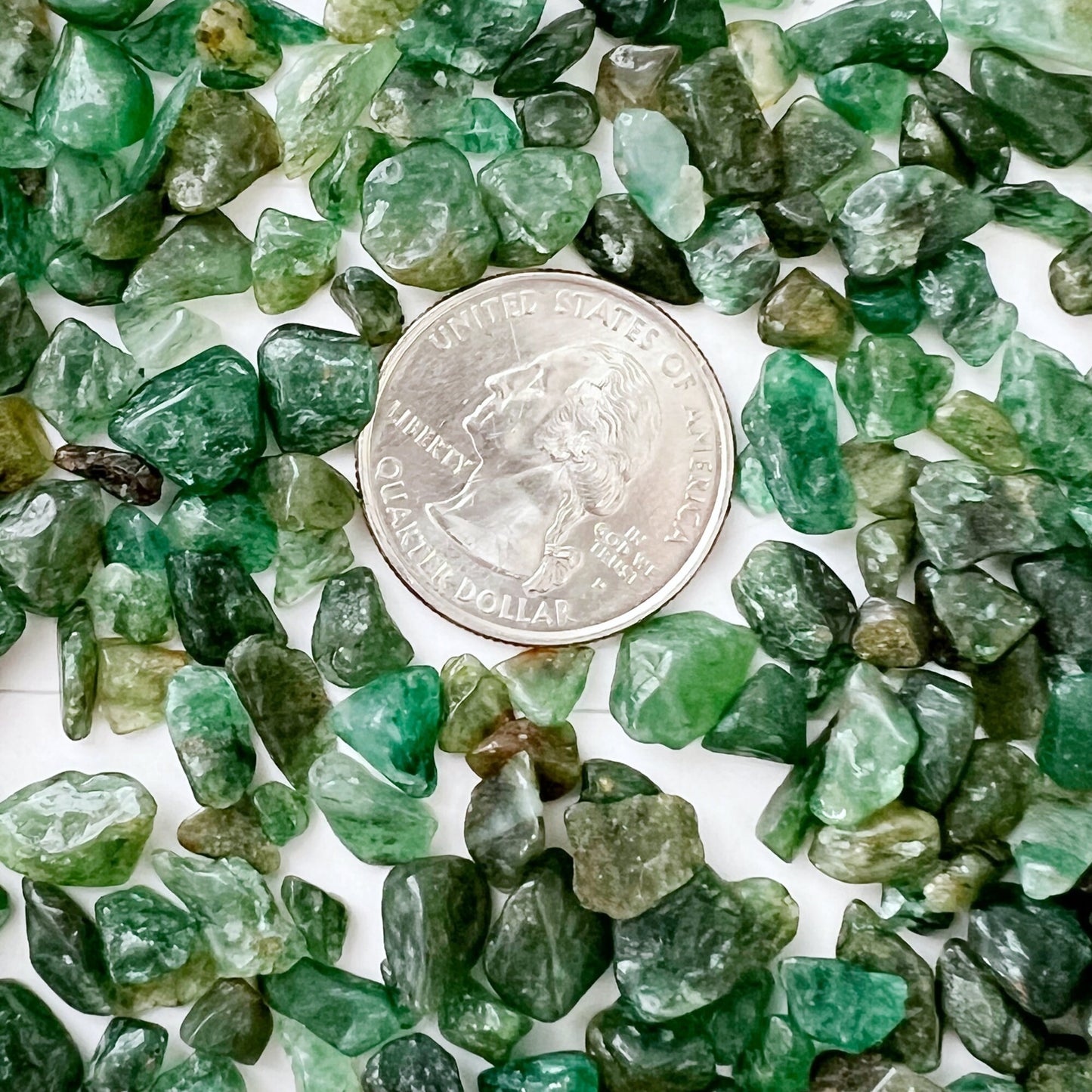 Emerald Crystal Chips