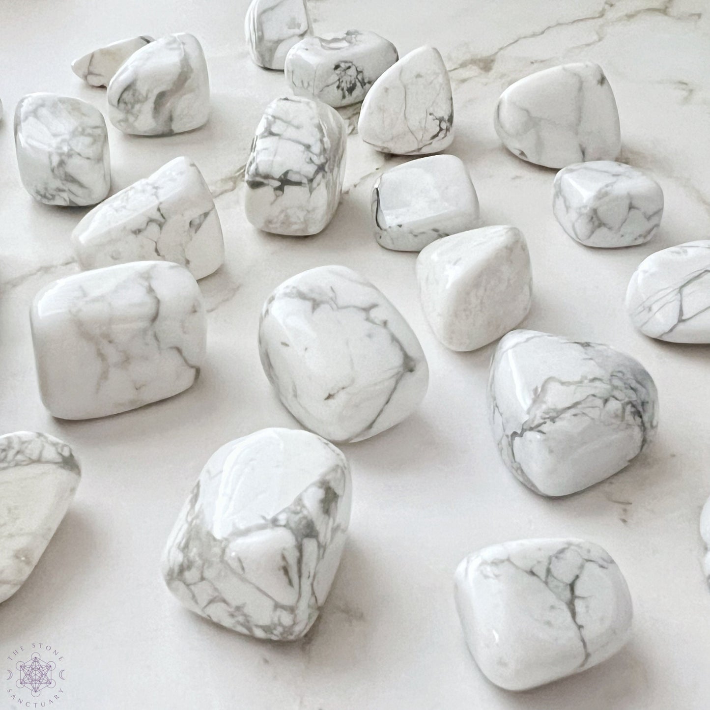 Howlite Tumbled Stones