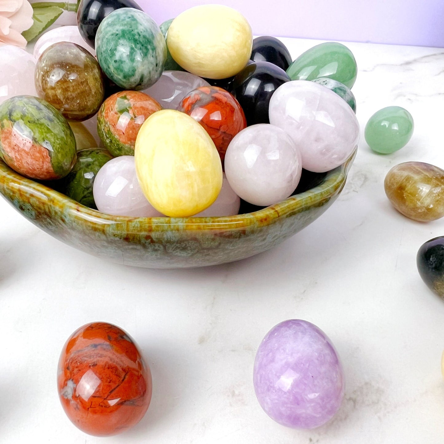 1" Mini Crystal Eggs