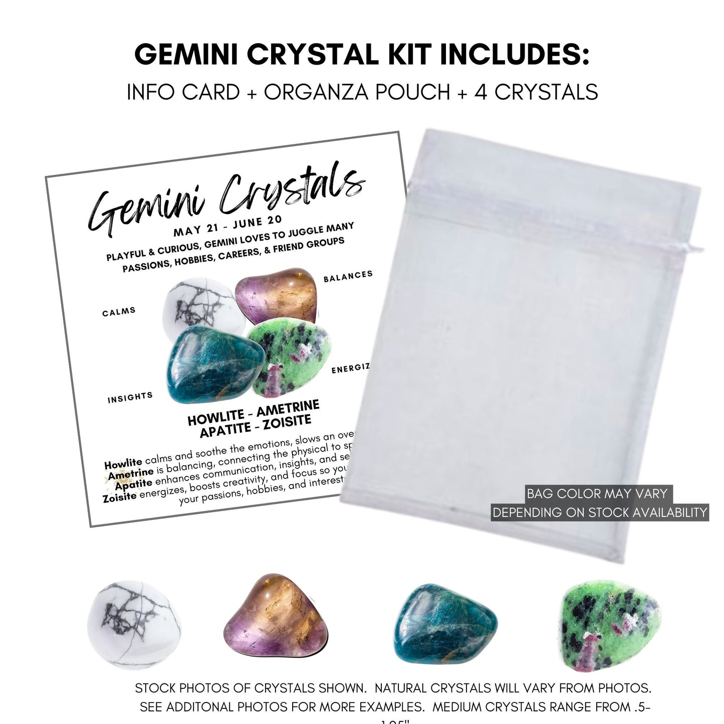 Gemini Crystal Kit