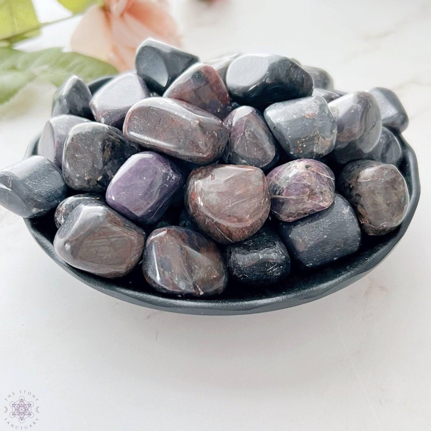 Ruby Corundum Tumbled Stones