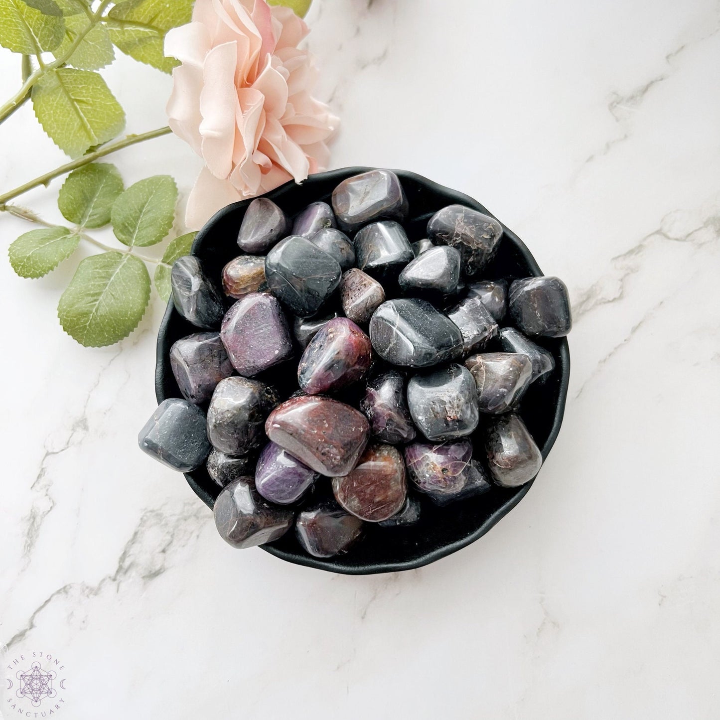 Ruby Corundum Tumbled Stones