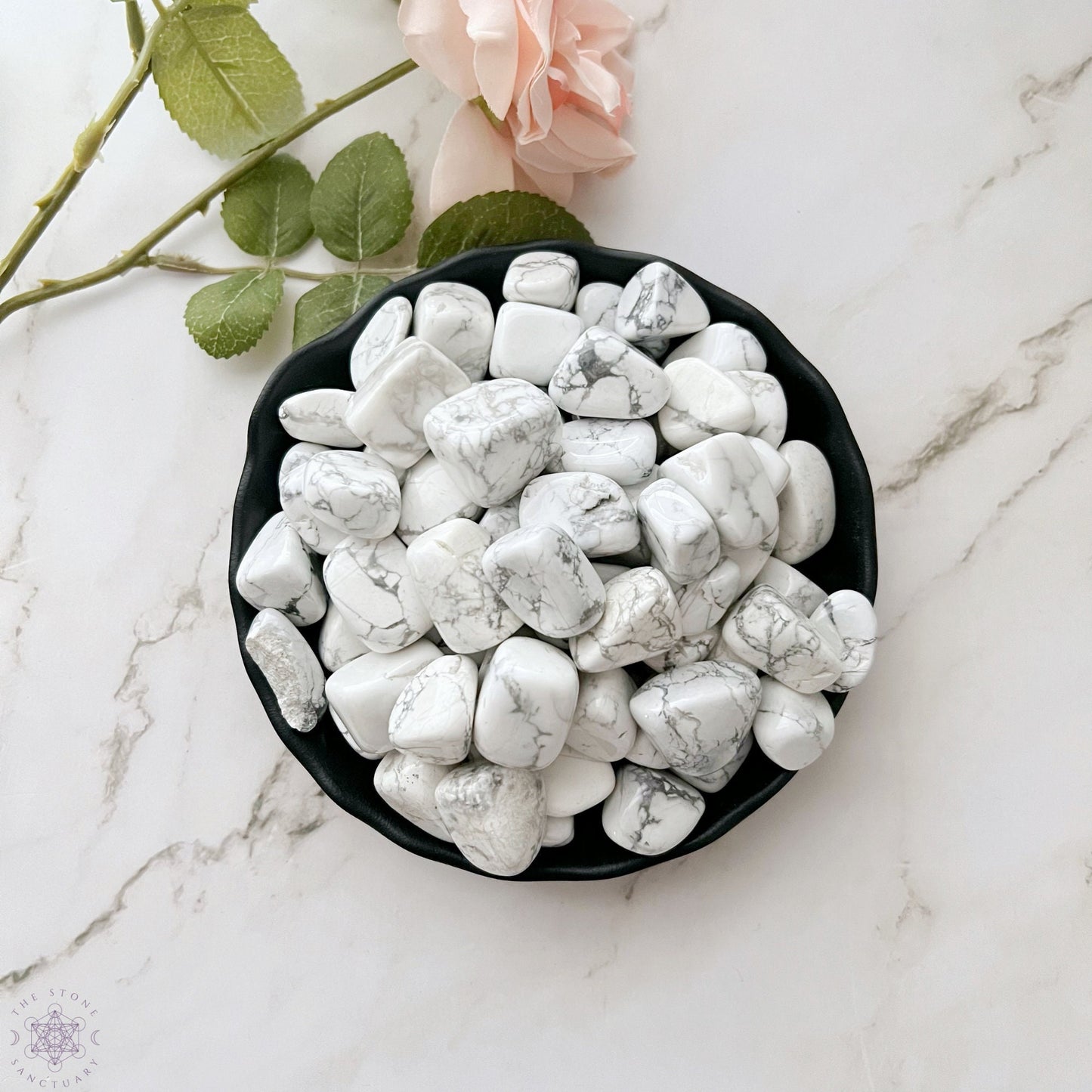 Howlite Tumbled Stones