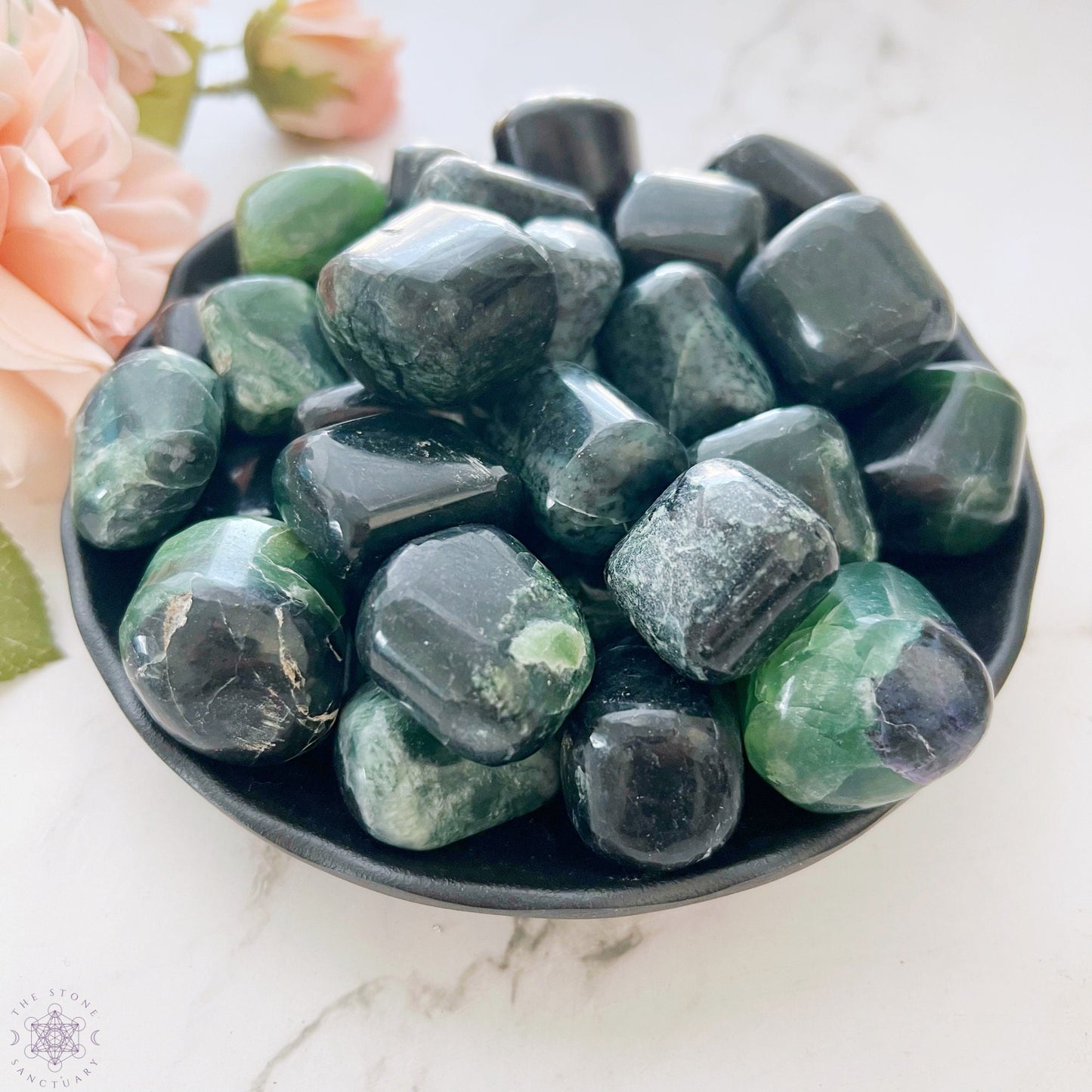 Green Kyanite Tumbled Stones