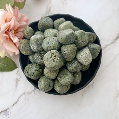 Epidote Tumbled Stones