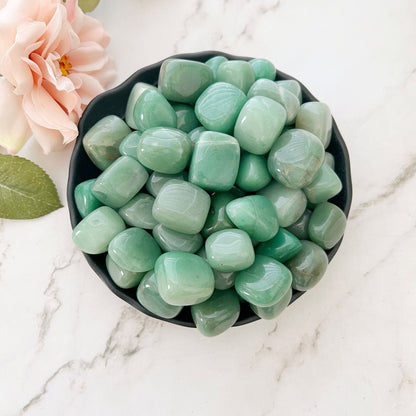 Green Aventurine Tumbled Stones