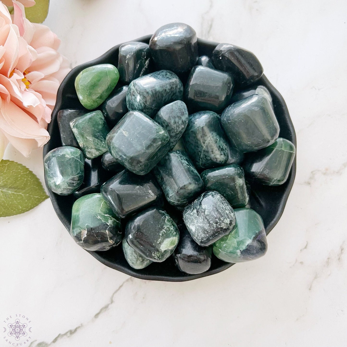 Green Kyanite Tumbled Stones