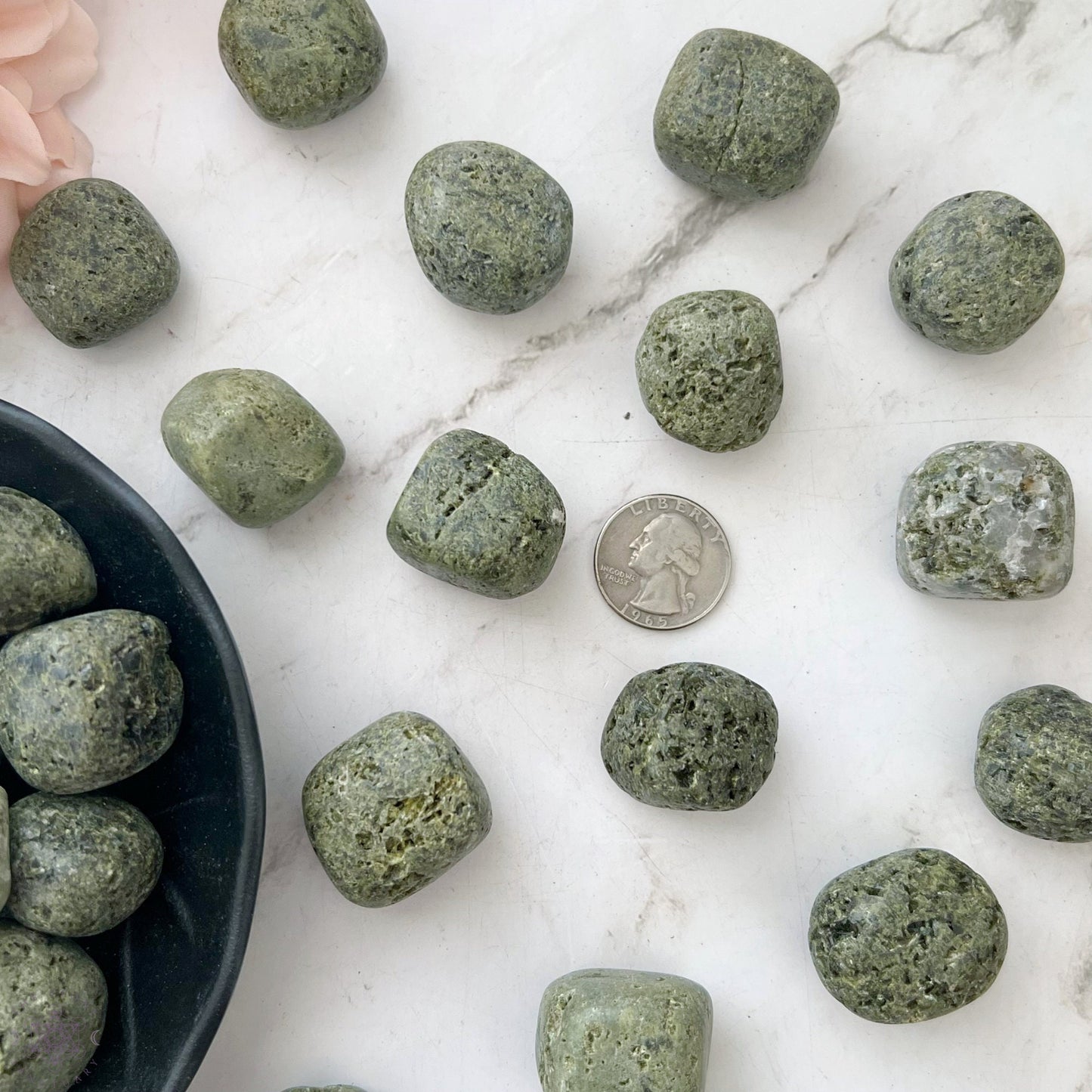 Epidote Tumbled Stones