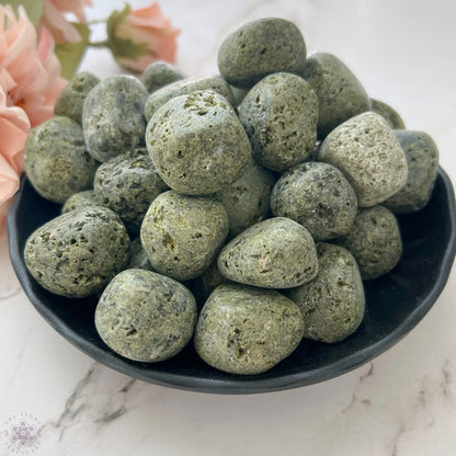 Epidote Tumbled Stones